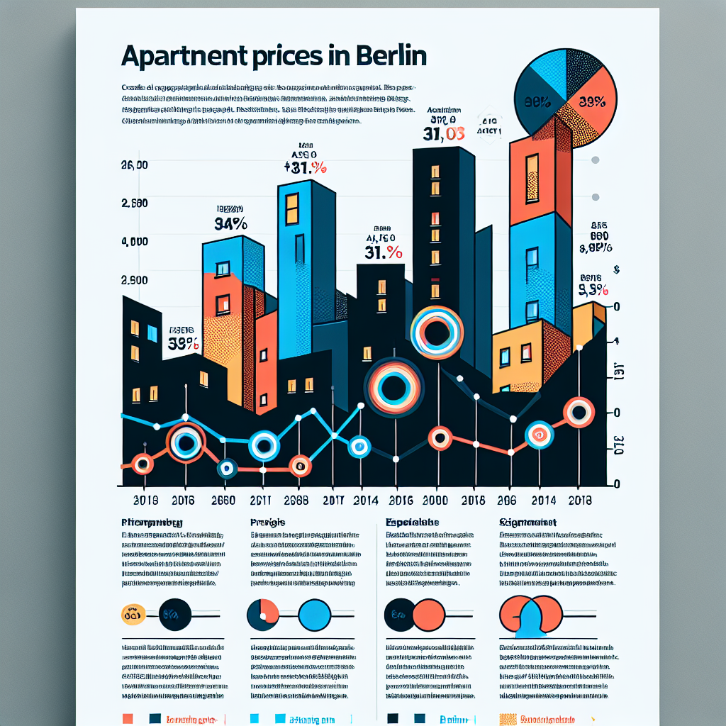 Entwicklung der Wohnungspreise in Berlin in den letzten fünf Jahren